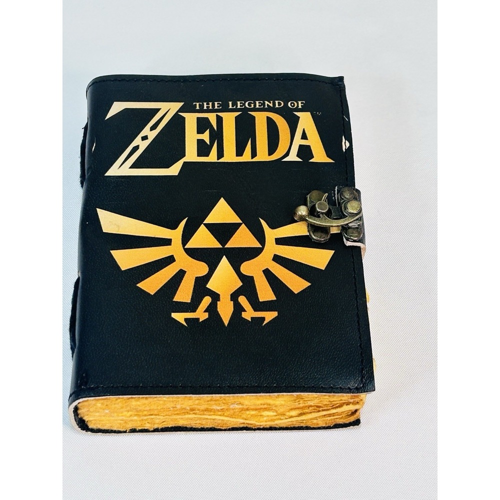 The Legend of Zelda Notebook Journal Diary Distressed Pages w/Latch